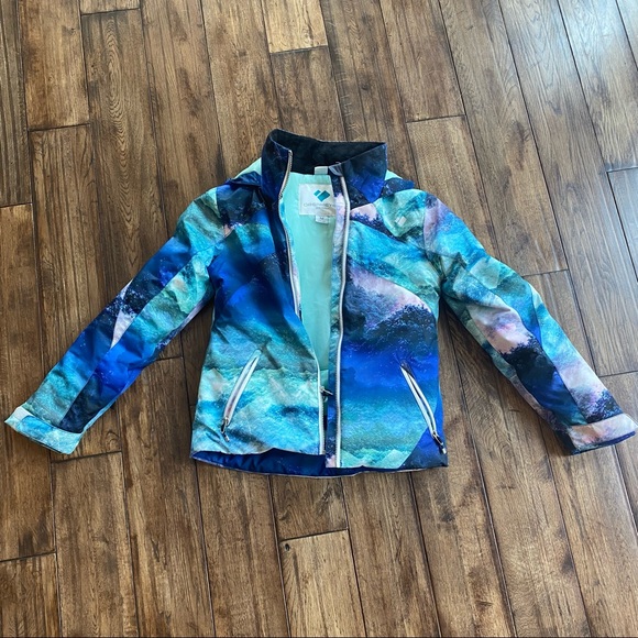 Obermeyer Other - Kids Blue Obermeyer Ski Winter Coat with Hood